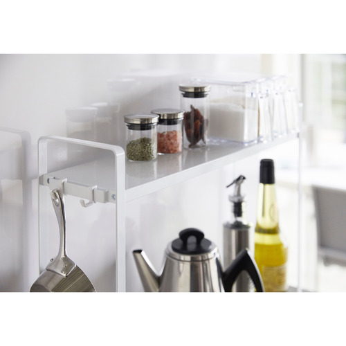 Yamazaki Tower Double Decker Countertop Organiser Temple Webster